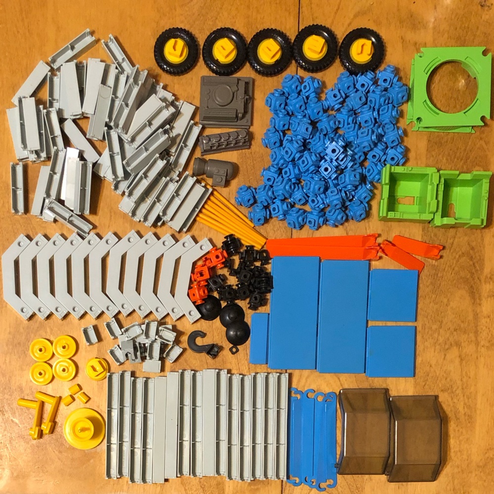 Vintage Construx by Fisher Price 1980’s Building Set Lot / Partial Instructions